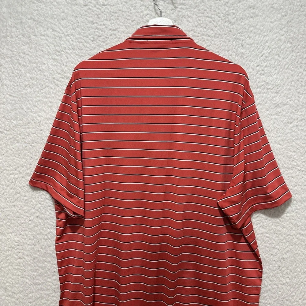RLX Ralph Lauren Men's Golf‎ Polo Shirt Size XL Red Wyndham Championship Logo